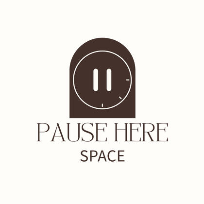 Pause Here Space Logo